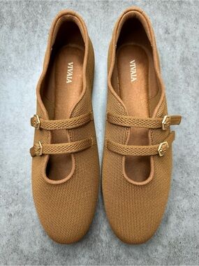 VIVAIA Natalie Twin-Strap Mary Jane flats